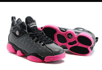 New Jordan Team 2 GS Dark Grey Pink Shoes